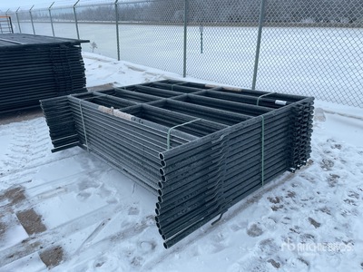 Quantity of (14) 2025 BYT PNL706 7 ft 6 in x 5 ft 6 in Livestock Panel (Unused)