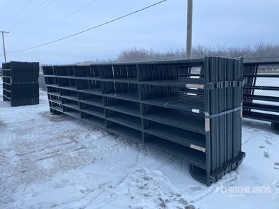 Quantity of (24) 2025 BYT RP200 20 ft x 5 ft 6 in Livestock Panel (Unused)