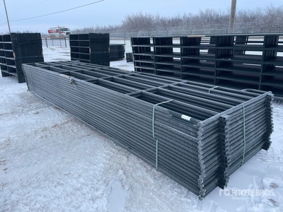 Quantity of (18) 2025 BYT RP200 20 ft x 5 ft 6 in Livestock Panel (Unused)