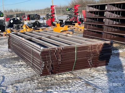 Quantity of (12) 2025 BYT Alley 12 ft パネル (Unused)