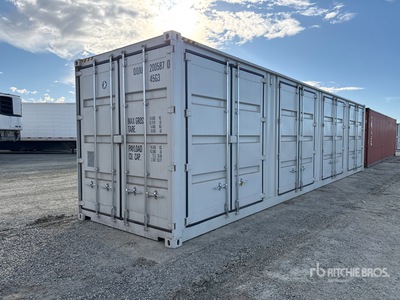 2025 40 ft High Cube Multi-Door Storage Container (Unused)