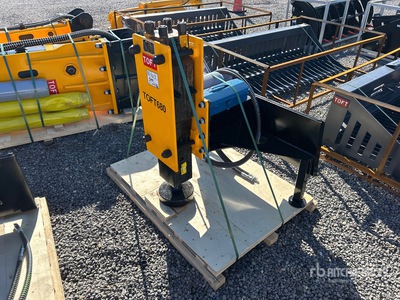 2025 TOFT TOFT680 Skid Steer Post Driver (Unused)