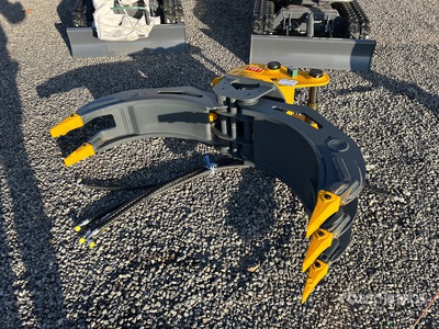 2025 TOFT TOFT04G Rotating Excavator Grapple - Fits Cat 306/307 (Unused)