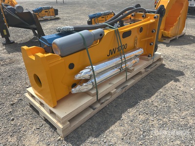2025 JW JW1000 Q/C Hydraulic Breaker - Fits 12 -17 ton (Unused)