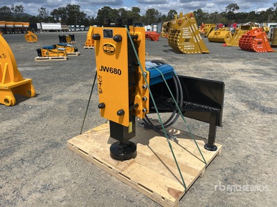 2025 JW JW680 Skid Steer Post Driver (Unused)