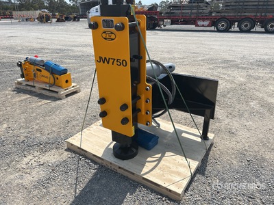 2025 JW JW750 Skid Steer Post Driver (Unused)