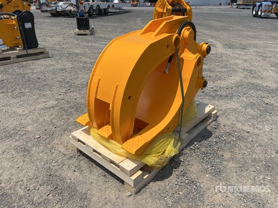 2025 JW ASC55 Q/C Excavator Grapple - Fits 4 - 7 ton (Unused)