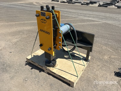 2025 JW JW680 Skid Steer Post Driver (Unused)