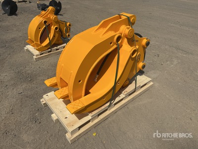 2025 JW ASC45 Q/C Excavator Grapple - Fits 4 - 7 ton (Unused)