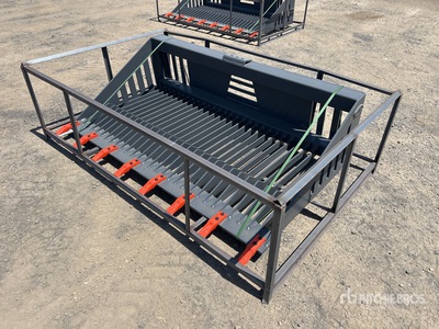 2025 JW HSSB-74 1900 mm Skeleton Skid Steer Bucket (Unused)