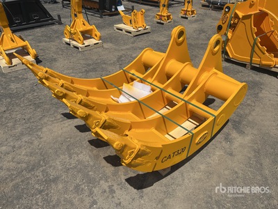 2025 JW JW08ER 1000 mm Excavator Rake - Fits 20 - 30 ton (Unused)