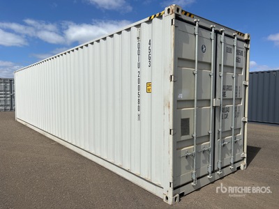 2025 40 ft High Cube Multi-Door Storage Container (Unused)