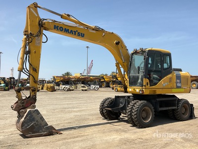 2016 Komatsu PC150W-7 Wheel Excavator