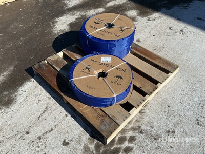 Quantity of (3) 2024 Powertek 3 in - 300 Ft Water Hose (Unused)