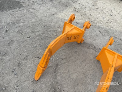 2026 GIYI Excavator Ripper - Fits Cat 303 (Unused)