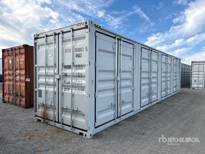 2026 40 ft High Cube Multi-Door Storage Container