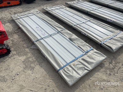 Quantity of (50) 2026 SKLP SK-XH50 Galvalume Steel Sheets (Unused)