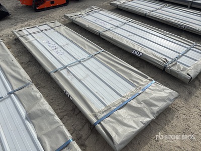 Quantity of (50) 2026 SKLP SK-XH50 Galvalume Steel Sheets (Unused)