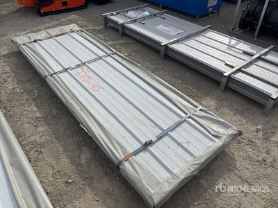 Quantity of (100) 2026 SKLP SKL100 Galvalume Steel Siding Roofing Panel (Unused)