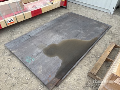 2026 SKLP 5 ft x 7 ft 11 in Steel Plates (Unused)
