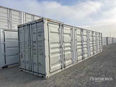 2025 40 ft High Cube Multi-Door Storage Container