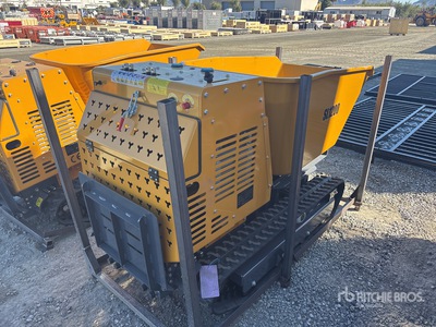 2026 SDLOOL SL-X1200J Stand-On Swivel Mini Crawler Concrete Buggy (Unused)