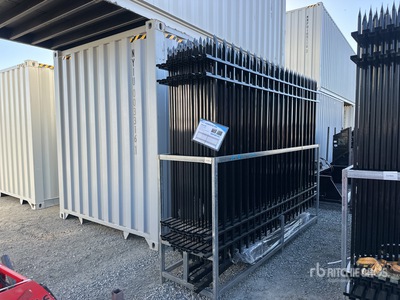 Quantity of (20) 2026 SKLP SK-N20 10 ft x 7 ft Powder Coated Zaun (Unused)