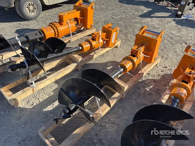 2026 GIYI 16 in Excavator Auger - Fits Cat 305 (Unused)