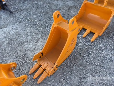 2026 GIYI GY-BK 12 in Digging Excavator Bucket - Fits Cat 307 (Unused)