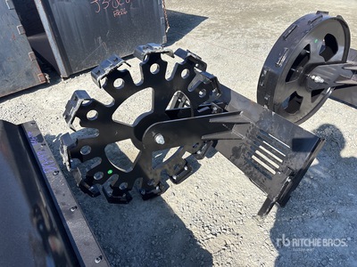 2026 GIYI GY-MCW43 4.5 in Skid Steer Compaction Wheel (Unused)