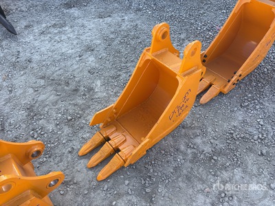 2026 GIYI GY-BK 12 in Digging Excavator Bucket - Fits Cat 305 (Unused)