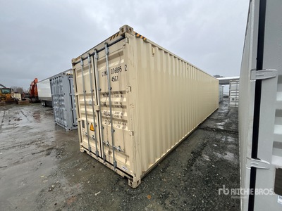 2025 40 ft High Cube Storage Container