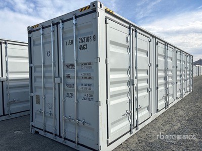 2025 40 ft High Cube Multi-Door Storage Container