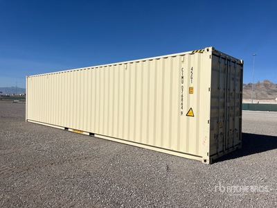 2025 40 ft High Cube Storage Container