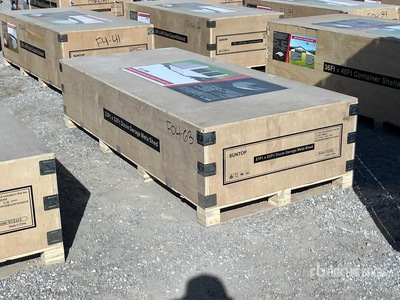 2026 SUNTOP S2322 Double Garage Metal Shed (Unused)