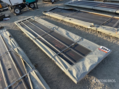 Quantity of (100) 2026 SKLP SKH100 Corrugated Steel Sheets (Unused)