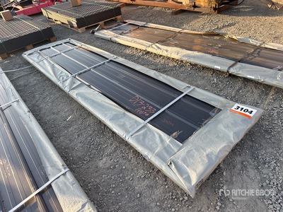 Quantity of (50) 2026 SKLP SKH50 Corrugated Steel Sheets (Unused)