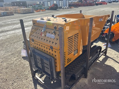 2026 SDLOOL SL-X1200J Stand-On Swivel Mini Crawler Chariot à béton (Unused)