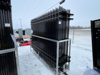 Quantity of (20) 2026 SKLP SK-N20 10 ft x 7 ft Powder Coated Fencing (Unused)