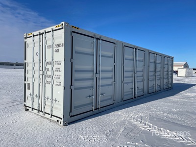 2026 40 ft High Cube Multi-Door Storage Container