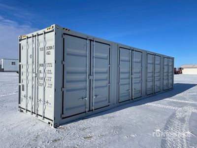 2026 40 ft High Cube Multi-Door Storage Container