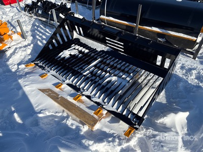 2026 GIYI GY-RB66 60 in Skeleton Skid Steer Bucket (Unused)