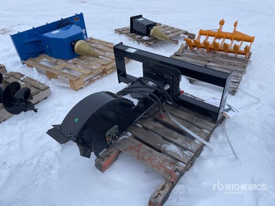 2025 GIYI GY-BSG45 4 in Skid Steer Stump Grinder (Unused)