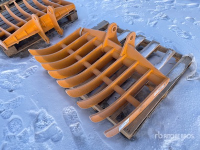 2026 GIYI 45 in Excavator Rake (Unused)