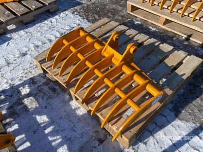 2026 GIYI 38 in Baggerrechen - Fits Cat 303 (Unused)