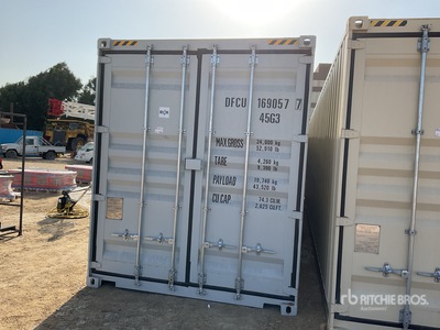 2025 40 ft High Cube Multi-Door Contenedor de almacenamiento (Unused)