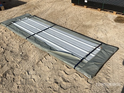 Quantity of (50) 3 M Roofing Metal Sheets (Unused)