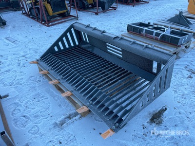 2025 GIYI GY-RB66 66 in Skeleton Skid Steer Bucket (Unused)