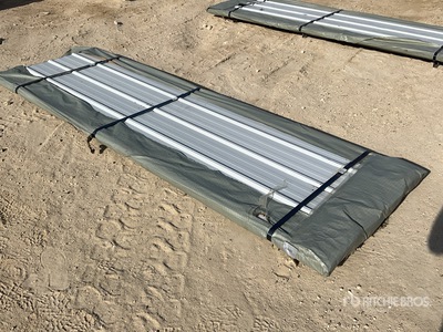 Quantity of (50) 3 M Roofing Metal Sheets (Unused)