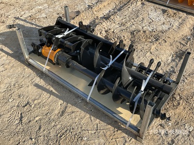 Quantity of (8) GIYI Mini Excavator Attachments (Unused)